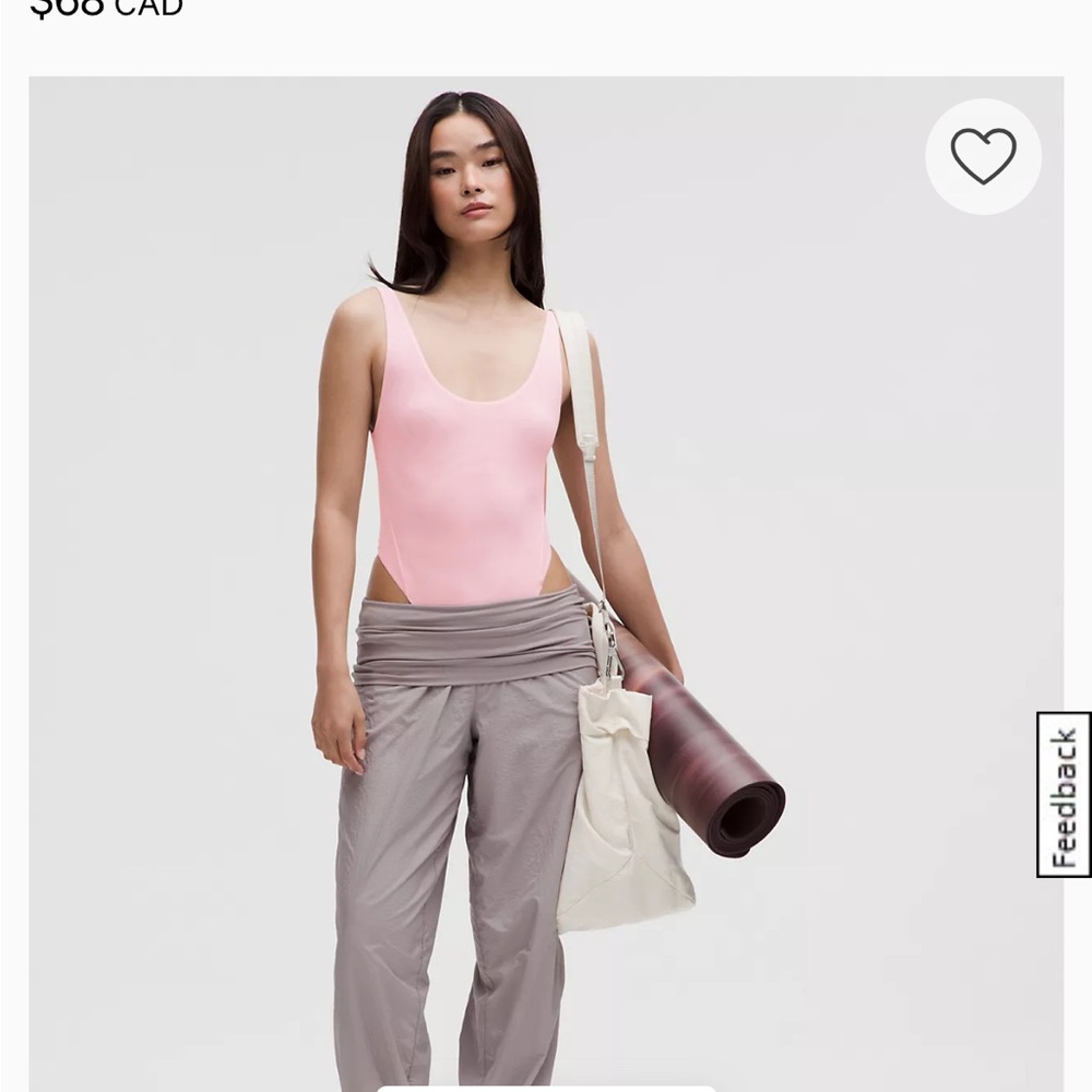 lululemon Dusty Rose Bodysuit